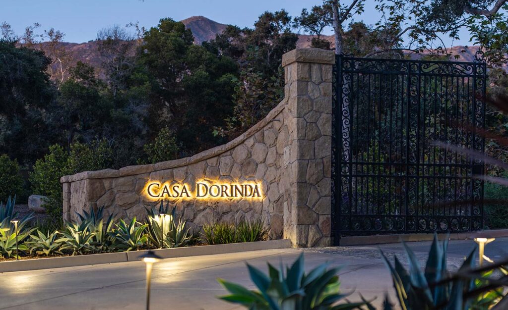 Casa Dorinda main gate