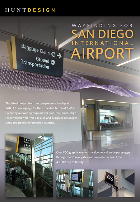 Wayfinding for San Diego International Airport