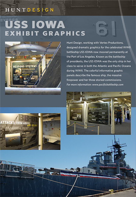 USS Iowa Exhibits Graphics