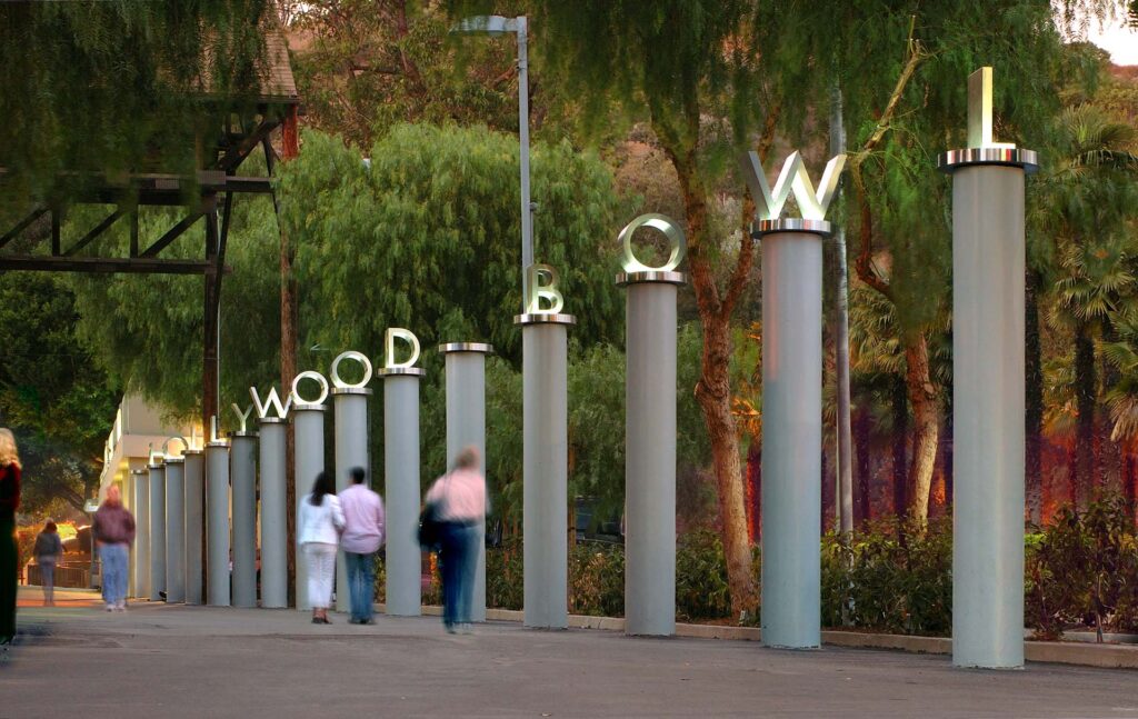 Hollywood Bowl signage