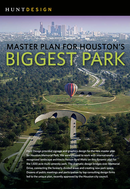 Master Plan for Houston Biggest Park