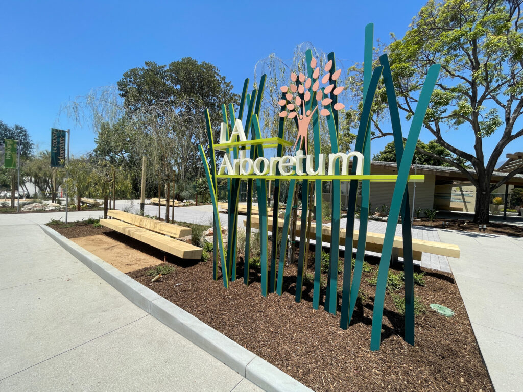 LA Arboretum Entrance Sign