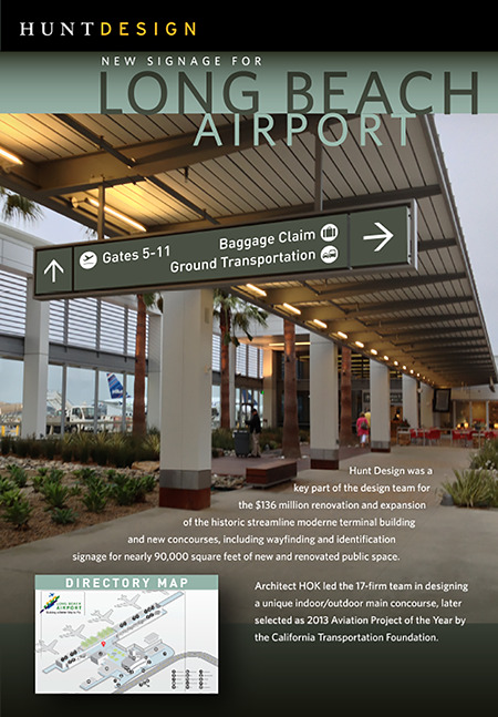 New Signage for Long Beach Airport