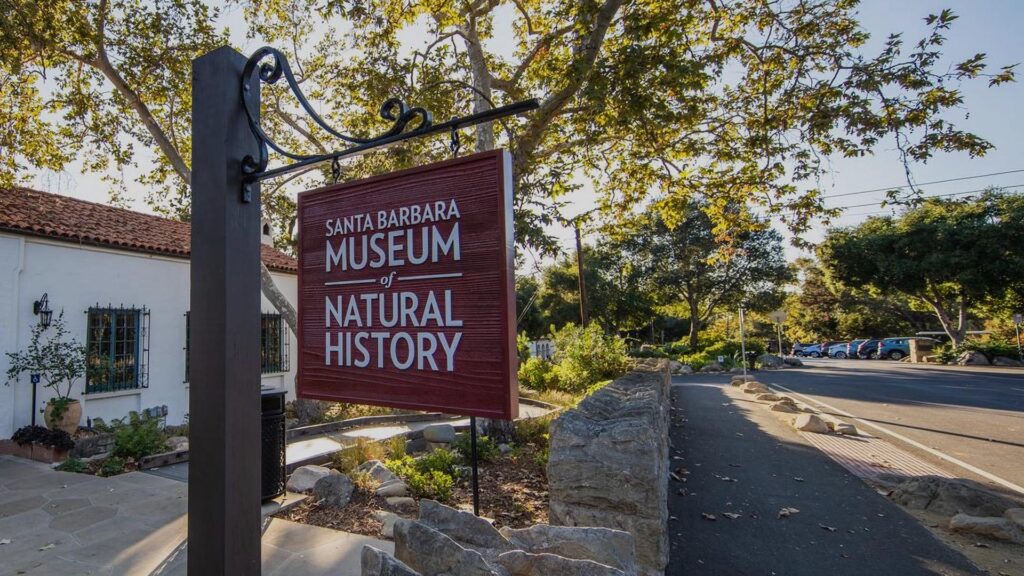 Santa Barbara Museum of Natural History signage
