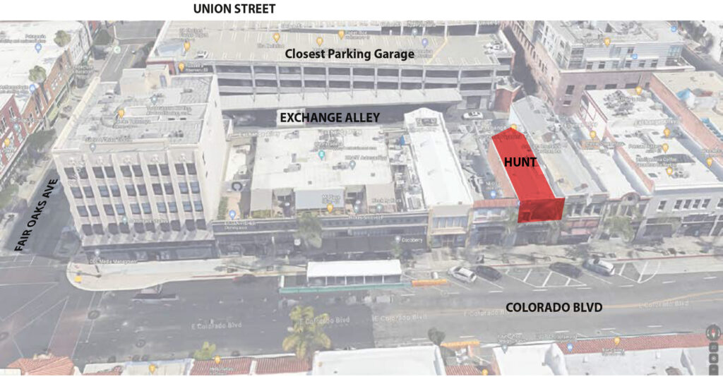 Hunt Design studio map